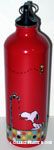 Snoopy drinking from Outdoor Water Tap Sports Bottle