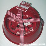 Snoopy 'Happiness is a full tummy' Dog Dish with Cookie Cutter