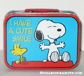 Snoopy and Woodstock 'I have a cute smile' Mini Lunch Box