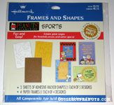 Peanuts Sports Frames and Shapes