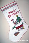 Snoopy & Woodstock decorating Tree Cross-stitch Kit