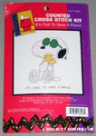 Joe Cool Hugging Woodstock Cross-stitch Kit