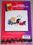 Schroeder and Lucy by Piano Cross-stitch Kit