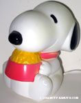 Snoopy holding dog dish Lamp