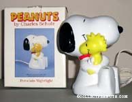 Snoopy hugging Woodstock Nightlight