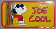 Peanuts & Snoopy License Plates