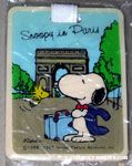 Snoopy & Woodstock in front of L'arc de Triomphe Luggage Tag