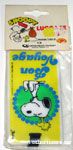Snoopy with Woodstock on head Luggage Tag