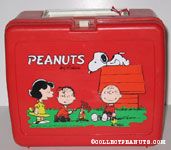 Peanuts Gang Roasting hotdogs Lunch Box