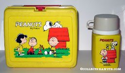 Peanuts Gang Roasting hotdogs Lunch Box