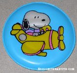 Snoopy flying yellow plane Magnet