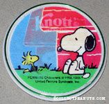 Snoopy and Woodstock by Doghouse Knott's Berry Farm Flasher Magnet