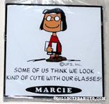 Marcie 'Some of us think we look kinda cute with our glasses!' Magnet