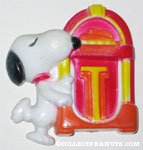 Snoopy dancing at Jukebox Magnet