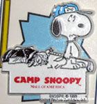 Snoopy with golf clubs