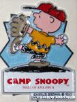 Charlie Brown throwing baseball