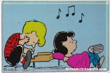 Schroeder at piano with Lucy