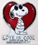 Joe Cool with heart
