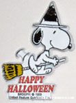 Snoopy on Broom Stick