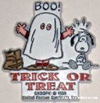 Peanuts Ghost and Snoopy