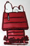 Snoopy on red doghouse