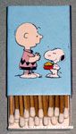 Charlie Brown and Snoopy with dog dish Matches