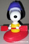 Snoopy in Kayak