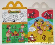 Peanuts Hoe Down Happy Meal Box