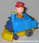 Charlie Brown on Train Popmobile Toy