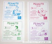 Peanuts Popmobile Toy inserts
