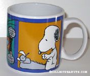 Snoopy at typewriter 