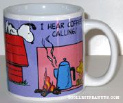 Snoopy and Woodstock Scenes Mug