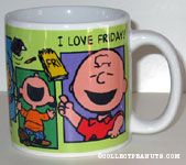 Peanuts Gang Cheering Mug
