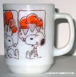 Snoopy with Thought Balloons of Treats