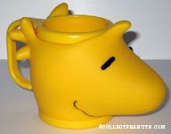 Woodstock plastic figural mug