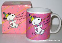 Snoopy wearing party hat