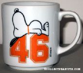 Snoopy lying on number