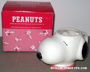 Snoopy head figural mug