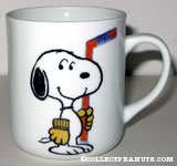 Snoopy Holding Hockey Stick 'Snoopy's  Senior World Hockey Tournament 1981' Mug