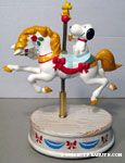Peanuts & Snoopy Willitts Designs Carousel Horses Musicals