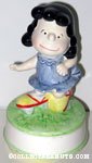 Lucy Rollerskating Music Box