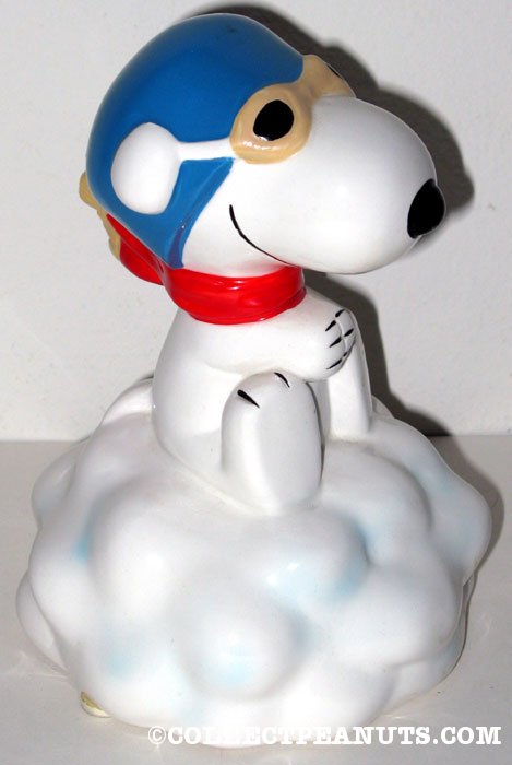 1988 Willitts Peanuts Snoopy Flying Christmas Signature Collection