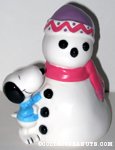 Snoopy with Snowman Music Box