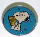 Snoopy Reading Ghost Stories Book