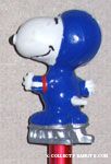 Snoopy Speedskater Pencil Topper