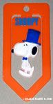 Snoopy in Top Hat Orange Over-sized Paperclip