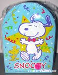Snoopy & Woodstock dancing with confetti Metal Bookends