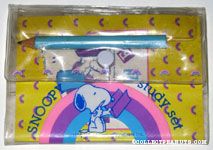 Snoopy Study set Pad & Pencil