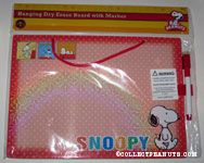 Snoopy walking Dry Erase Board