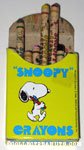  Snoopy box of 24 Crayons - Yellow